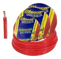 COBRECOM Fios Cabo Flexível 35,0 mm 1 Metros 750V PRETO - Foto 6