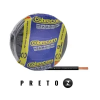 COBRECOM Fios Cabo Flexível 150mm 1 Metros 750V PRETO - Foto 7