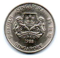 Cingapura - 1988 - 20 Cents
