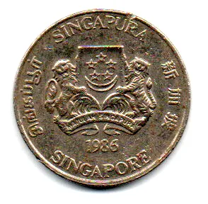 Cingapura - 1986 - 20 Cents