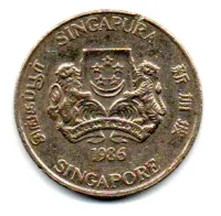 Cingapura - 1986 - 20 Cents