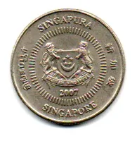 Cingapura - 2007 - 10 Cents