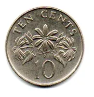 Cingapura - 2007 - 10 Cents - Foto 2