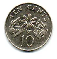 Cingapura - 1986 - 10 Cents - Foto 2