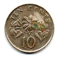 Cingapura - 1985 - 10 Cents - Foto 2