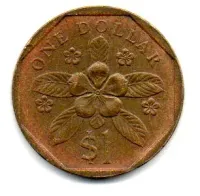 Cingapura - 1987 - 1 Dollar - Foto 2