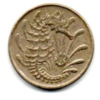 Cingapura - 1971 - 10 Cents - Foto 2