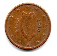 Irlanda - 2010 - 1 Euro Cent