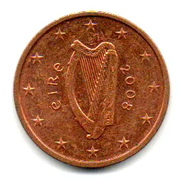 Irlanda - 2008 - 2 Euro Cent