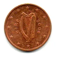 Irlanda - 2008 - 2 Euro Cent