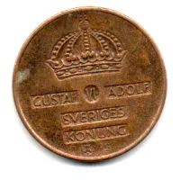 Suécia - 1953 - 2 Ore - Foto 2