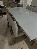 Mesa de Jantar 8 Cadeiras 100% MDF - Foto 3
