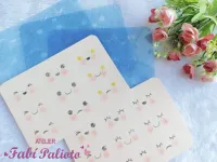 M27   Marcadores de Expressões Olhos Kawaii 2 - Tamanho 5cm 