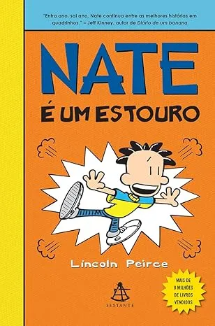 NATE E UM ESTOURO - CAPA DURA - VOLUME 8 (PRODUTO USADO - MUITO BOM)
