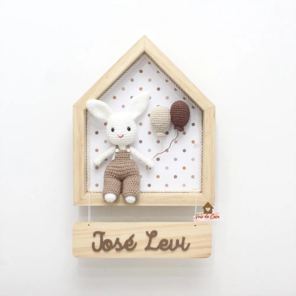 Coelhinho - Casinha - Porta Maternidade