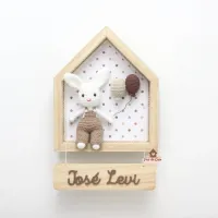 Coelhinho - Casinha - Porta Maternidade