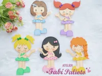 G215  Gabarito de Moldes  em MDF Menina 1 - Foto 2