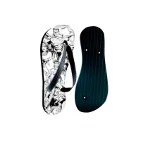 Chinelo Preto Poliester  - Foto 2
