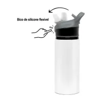 Squeeze de Alumínio com Bico de Silicone Automático 600ml - Foto 2