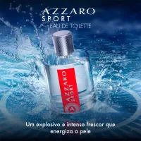 Perfume Pour Homme Sport Azzaro - Masculino - Eau de Toilette - 100ml  - Foto 4