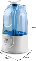 Umidificador De AR - GTECH - Allergy Free Dual - Foto 3