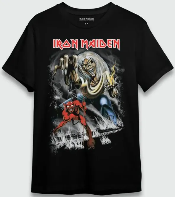 CAMISETA IRON MAIDEN THE NUMBER OF THE BEAST 25