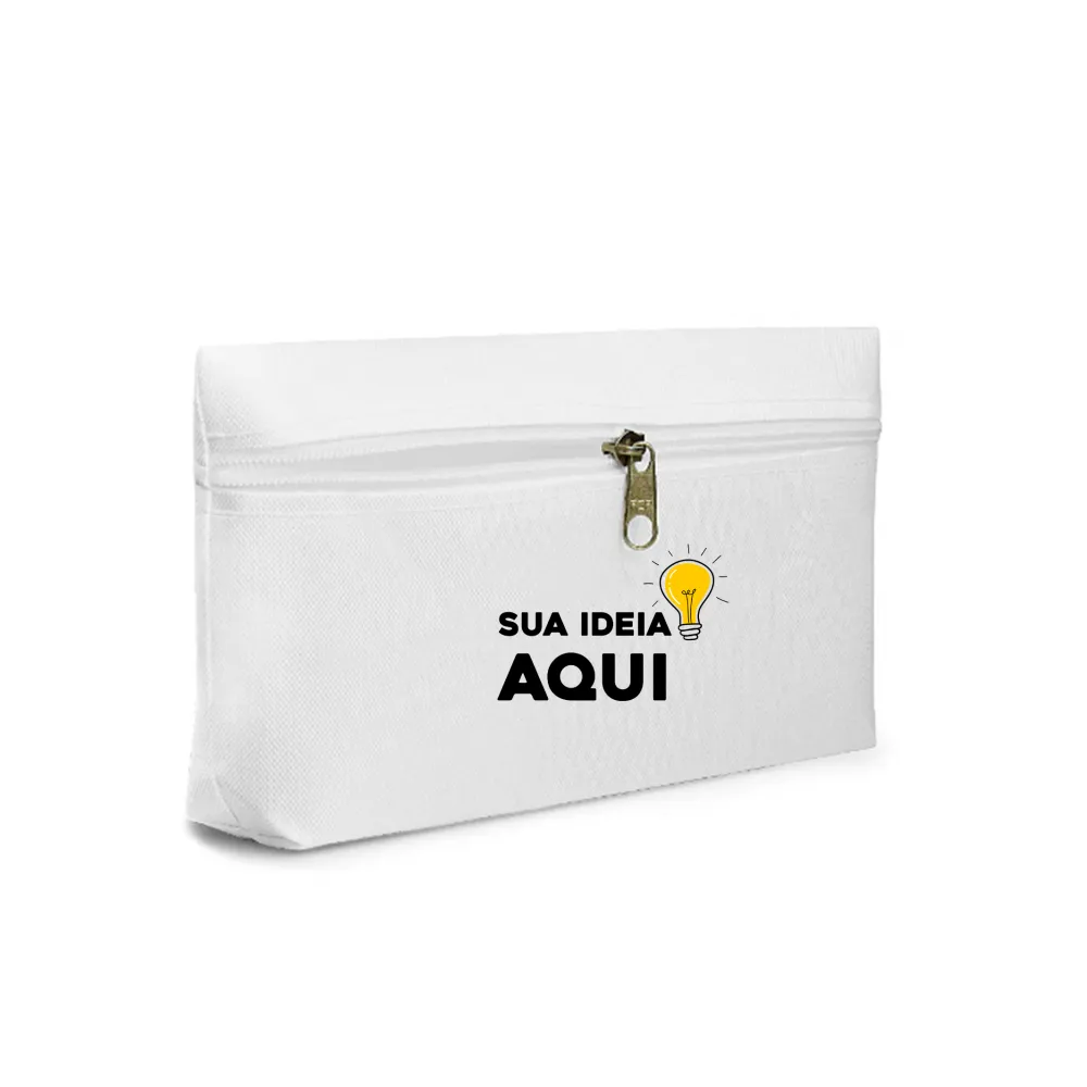 Estojo  em Poliéster Resinado Fosco - 24x11cm  Imagem