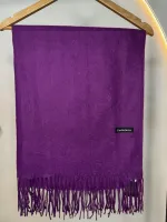 CASHMERE CACHECOL COM FRANJAS -  DIVERSAS CORES - Foto 5