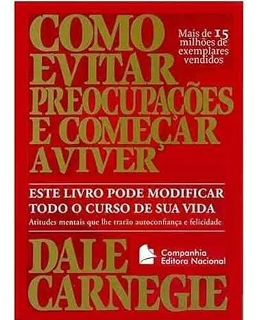 COMO EVITAR PREOCUPAÇOES E COMEÇAR A VIVER - BOLSO (PRODUTO USADO - MUITO BOM)