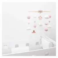 Cópia de Móbile Passarinho + Flor + Nuvens + Arco-Íris + Bolinhas - Foto 2