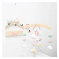 Cópia de Móbile Passarinho + Flor + Nuvens + Arco-Íris + Bolinhas - Foto 4