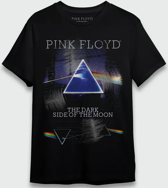 CAMISETA PLUS SIZE PINK FLOYD THE DARK SIDE OF THE MOON 2025
