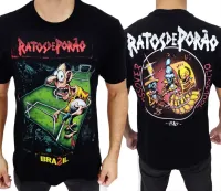 CAMISETA PLUS SIZE RATOS DE PORÃO BRASIL