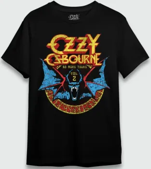 CAMISETA PLUS SIZE OZZY OSBOURNE NO MORE TOURS VOL. 2 BAT