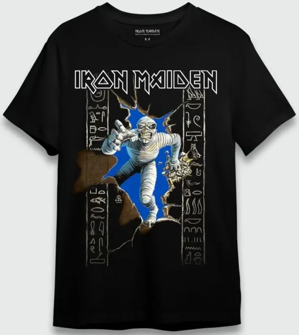 CAMISETA PLUS SIZE IRON MAIDEN POWERSLAVE 2 Imagem