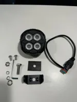 FAROL DE MILHA LED PRO SERIES FLOOD 20W - Foto 6