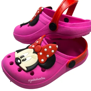 Babuche Infantil Menina Minnie Rosa