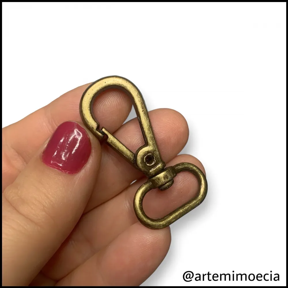 MOSQUETÃO 2cm - MODELO 3  Imagem