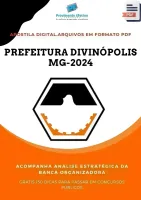 Apostila Prefeitura Divinópolis MG Psicólogo 2024
