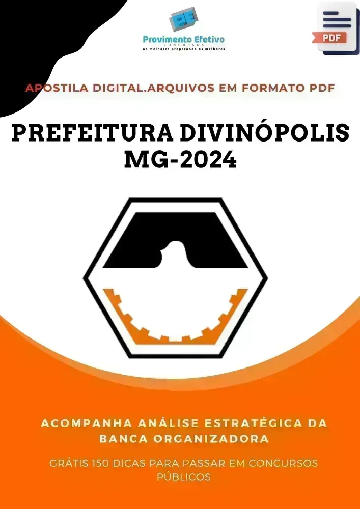 Apostila Prefeitura Divinópolis MG Médico Psiquiatra 2024