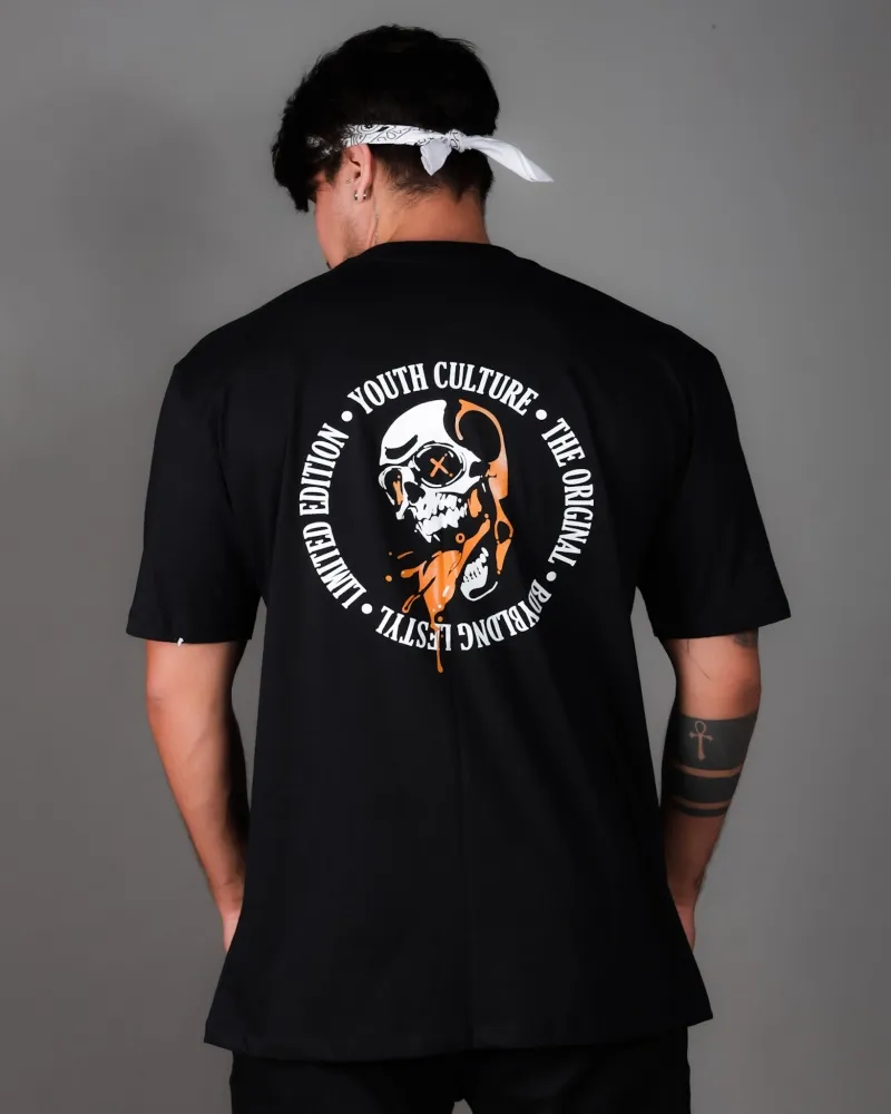 Camiseta Oversized Skull