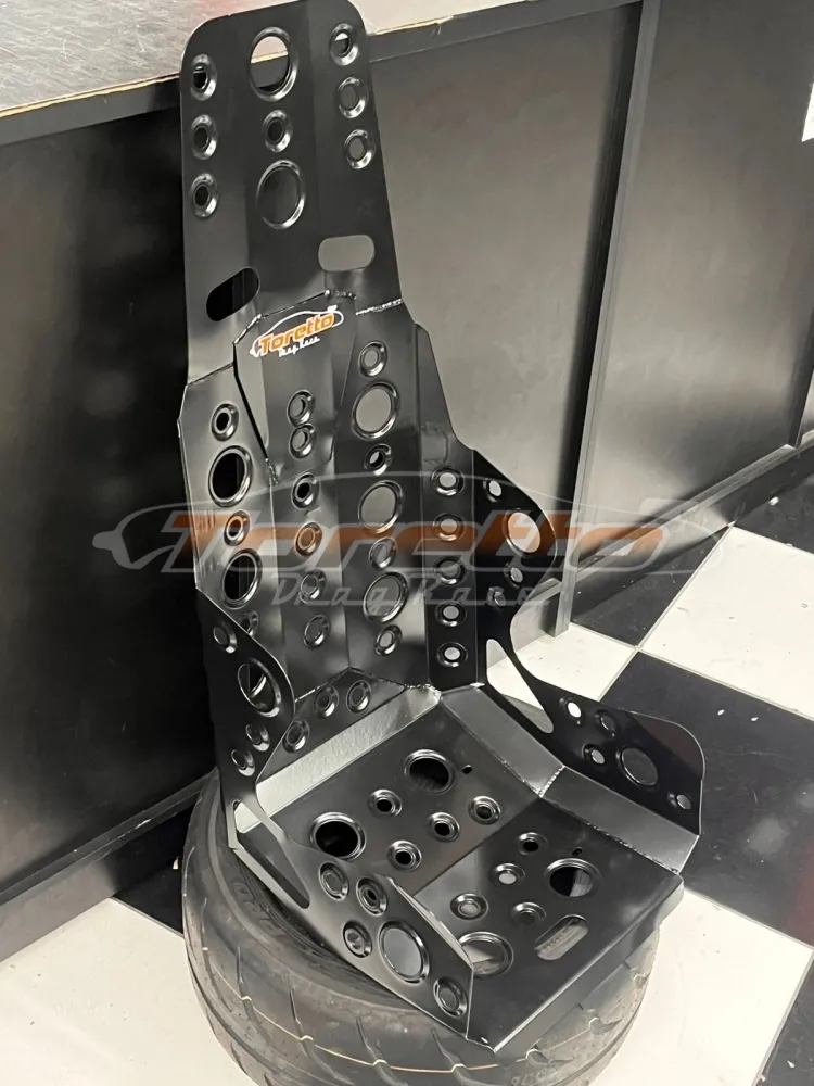 Banco em Aço Carbono Toretto Drag Race Preto -  (FRETE POR TRANSPORTADORA A COBRAR) Imagem