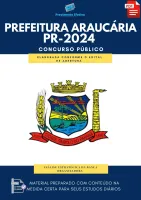 Apostila Pref. Araucária PR  2024