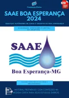 Apostila SAAE Boa Esperança 2024