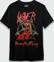 CAMISETA PLUS SIZE SLAYER SHOW NO MERCY
