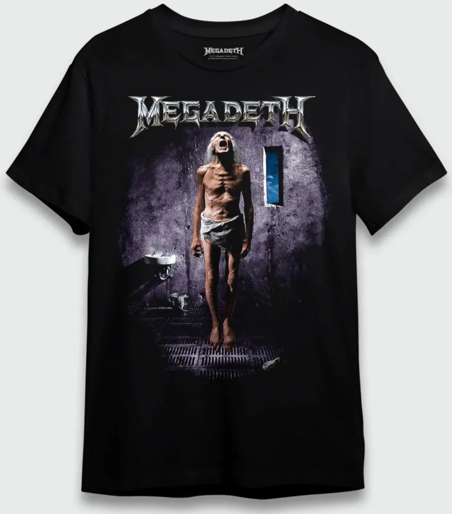 CAMISETA PLUS SIZE MEGADETH COUNTDOWN TO EXTINCTION Imagem