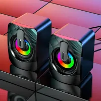 Alto-falantes Usb Luminous Game Audio Desktop - Foto 2