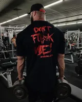 Camiseta Oversized Don't Fu¢k My Vibe - Foto 3