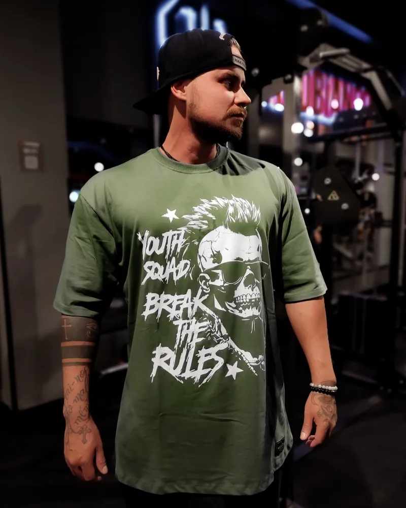 Camiseta Oversized Break The Rules