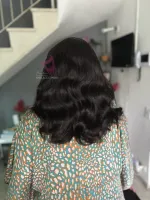  Lace Front Luciana 13x6 UltraHD humana repartição livre, tela de orelha a orelha - Foto 6